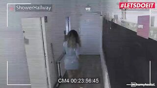 Hot blonde maid Chloe Lamour with huge ass gets fucked hard on cam