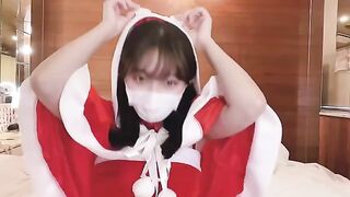 An amateur couple try 60fps sex with their cute anime-style character