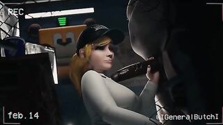 Vanessa got fucked in the office of Freddy Fazbear