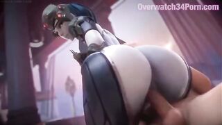 Widowmaker Overwatch SFM/Blender Compilation with 3D sound - a must-see!