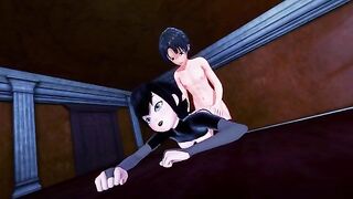 Mavis Dracula gets seduced and fucked in this hot Hotel Transylvania hentai