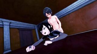Mavis Dracula gets seduced and fucked in this hot Hotel Transylvania hentai