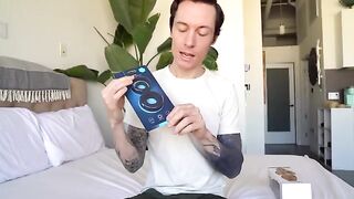 Eliza Ibarra and Owen Gray in passionate home sex tape with toys