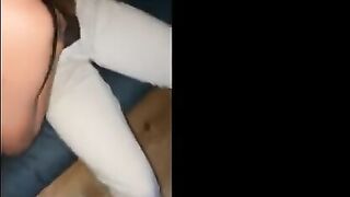 Amateur hotwife enjoys BBC after party, her husband films it all