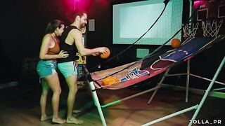 I showed my friend around my game room and it ended in a steamy affair
