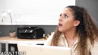 Accidental lesbian gangbang with the hottest all-female interracial orgy
