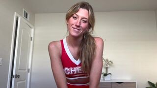 Special support for cheerleader Addison Vodka in HD quality
