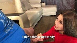 Do you like it this way? - Hot Russian teen in steamy action