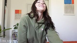 It'll take two minutes to undress that busty babe