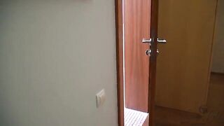 A little mouth of a hot Russian mom is always ready for cock sucking