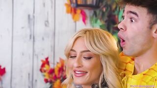 The holiday is not a barrier for having sex with four people