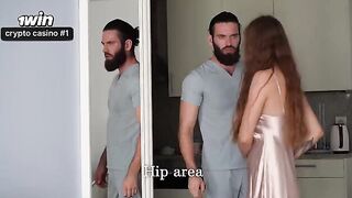 A masseur is not afraid to touch a client's body in this steamy scene