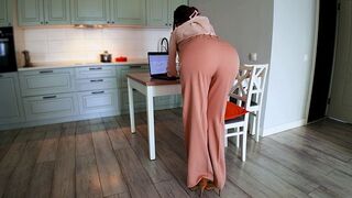 You can't ignore such a big and round ass, it's impossible