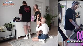 The cutie babe is not satisfied with her husband’s size, seeking more