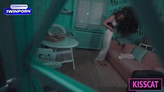 Busty stepmom seduces her stepson to make love with him