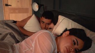 I couldn’t sleep thinking about his lips and her moans, so I did something crazy
