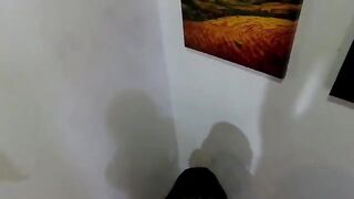 A girl with a big ass was fucked in her hole by a huge dick