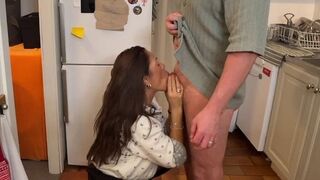 A wife is craving something cold, not exactly what her husband wants
