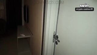 A man fucks his step sister in the hotel room hard