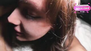 An experienced woman gave a blowjob to her friend, and his knees buckled