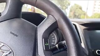 A sexy girl is looking for a job and meets a guy in the bus