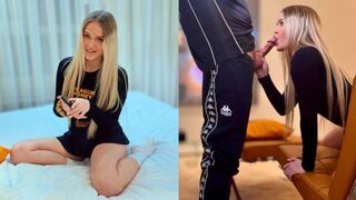 A beautiful girl had to fuck with her stepbrother