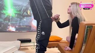 A beautiful girl had to fuck with her stepbrother