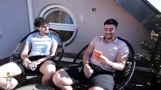 Two guys at once? No problem, I'll please them both