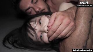 The girl was choked and fucked hard, just great