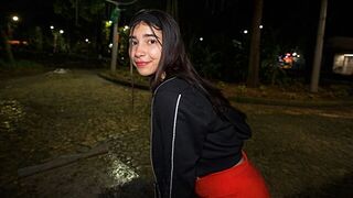 The girl took a big cock in her tight ass hole