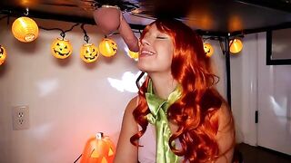The spirit of Halloween guided Daphne to an intense, passionate encounter
