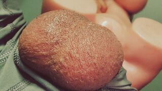 She looks shy, but she can take a man's huge cock