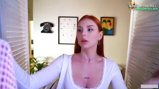 She was caught and fucked in the mouth