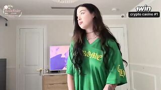 A tattooed girl with big tits fucks her cheating girlfriend in POV style