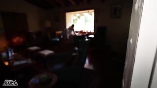 While grandparents are at the cottage, we have great sex in the bedroom