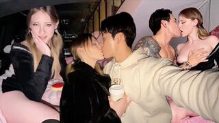 The man did not expect to have sex in the backseat, but it happened