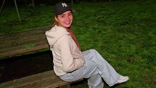 A beautiful girl got fucked in the ass by a stranger