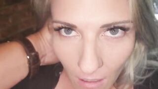 Bouncing on cock like a crazy, wet slut