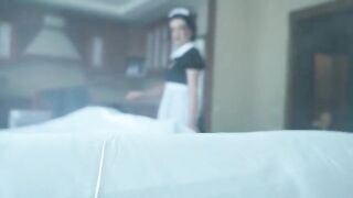 Maid fucked by a ghost on Halloween 2021