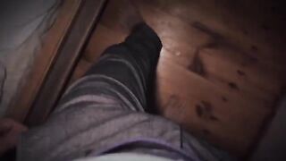 I caught my wife playing with a dildo at night and we fucked