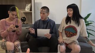 Mei Pang receives a delivery of dicks in Argentina