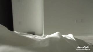 Step mom caught Step son jerking off and helps him to cum quick