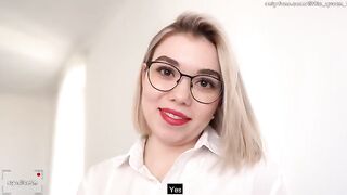Student fucks her math teacher on the table in 4K POV
