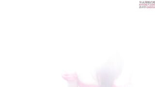 Hot NicoLove has sex in the bathtub and cum on her tits