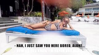Picked up a girl at the pool, fucked her in her apartment