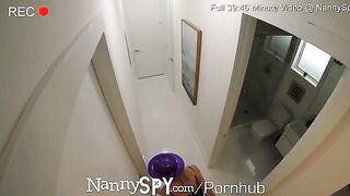 A nanny called to work in the new year, celebrating with an intimate encounter