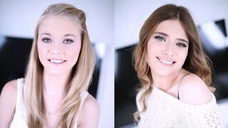 Kinky blowjob with Hannah Hays and Ariel McGwire in POV style