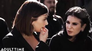 Widower fucks Marley Brinx at his wife's funeral