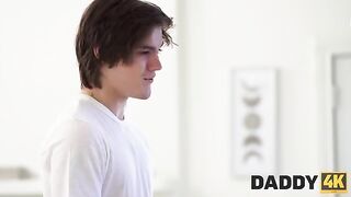 Older man from Daddy4K seduced his son's GF to have a steamy night