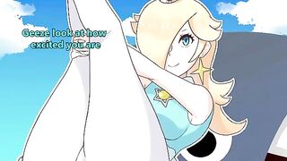 Rosalina grants your wish - a femdom hentai joi experience